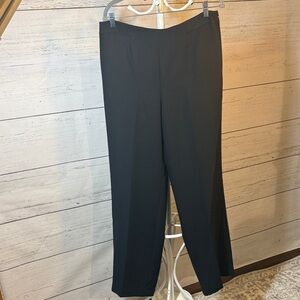 Talbots Women’s Flowy Black Dressy Pants Size 12 NWT